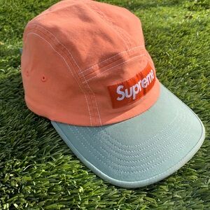Supreme Two-Tone Orange Camp Cap